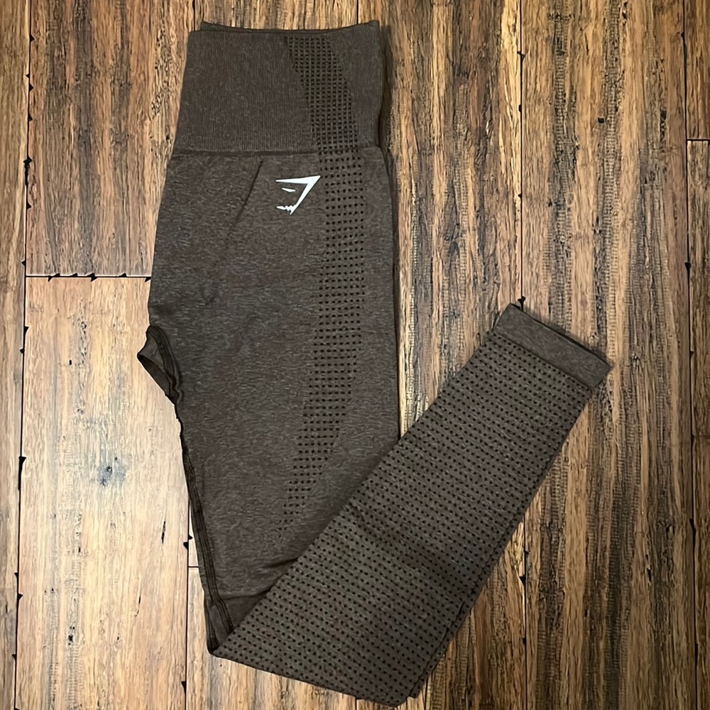 Brown vital seamless 2.0 leggings